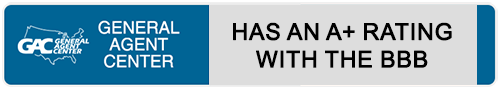 General Agent Center Better Business Bureau BBB A+ Rating General Agent Center BBB A+ Rating